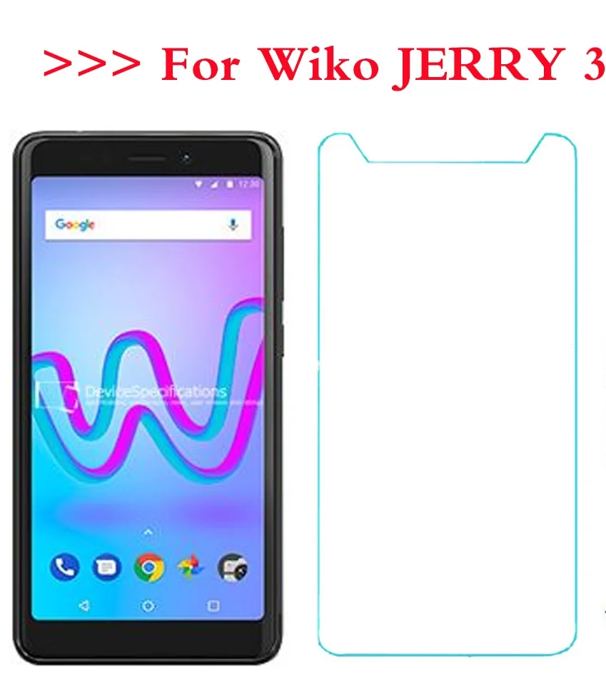 

For wiko JERRY 3 Tempered Glass Protective Glass Film Explosion-proof For Wiko JERRY3 Screen Protector