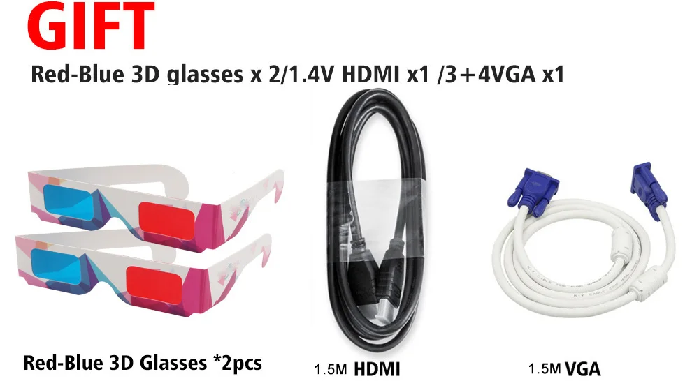 AAO YG600 HD проектор 4000 люмен мультимедийный ЖК-проектор Поддержка Full HD 1080P домашний кинотеатр HDMI VGA USB видео 3D Портативный светодиодный проектор