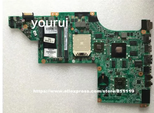 Для материнской платы HP 631082-001 DV6 DV6-3000 DA0LX8MB6D1 100% тест | Электроника