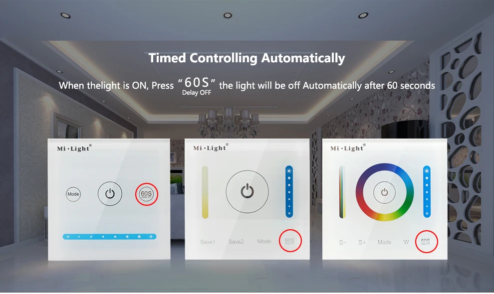 Mi светильник, умный светодиодный контроллер сенсорной панели для RGB RGBW RGB+ CCT/двойной белый/одноцветный светодиодный светильник ing