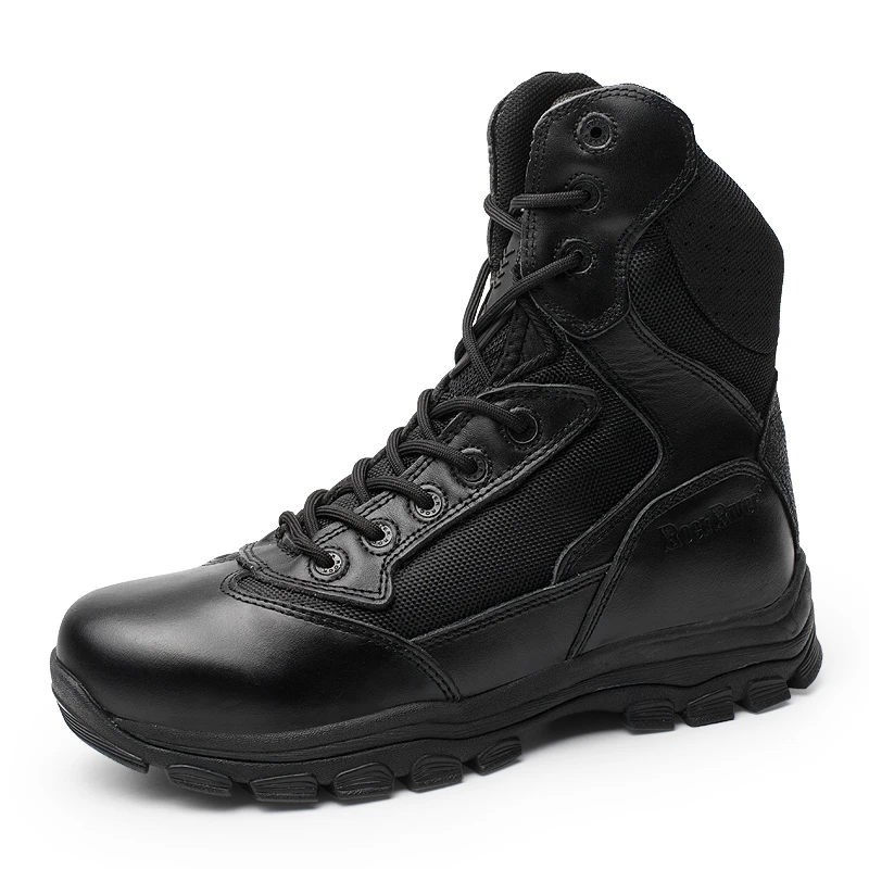 

2019 Sports Camping Hiking Ultralight Breathable Combat High Top Shoes Men Outdoor Climbing Waterproof Military Tactical Boots