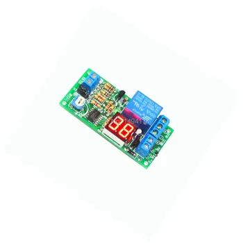 

WQScosea Q8S-298 DC 12V Dynamic LED Display 1s-99min Trigger Countdown Delay Timer Timing OFF Switch Time Relay Module PLC Board