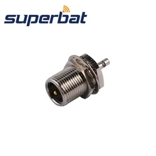 Superbat 10 шт. заглушка FME штекер переборка RF разъем для кабеля 1,13 мм, 1,37 мм, RG178