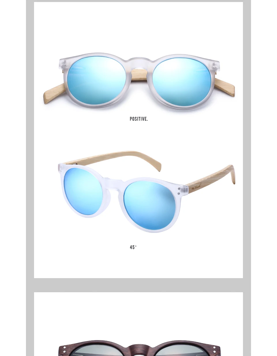 HU WOOD, брендовые дизайнерские поляризованные солнцезащитные очки, мужские, пластиковая оправа, деревянные заушники, модные Овальные Солнцезащитные очки, зеркальные линзы, UV400, GR8003