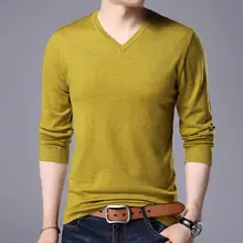 Hombres Pullover O-neck Slim Fit Knitting Hombres Long Sleeve Sweaters Fashion V-neck Mens Sweaters Big Size N5870 Hombres Pullover O-neck Slim Fit Knitting Hombres Long Sleeve Sweaters Fashion V-neck Mens Sweaters Big Size N5870