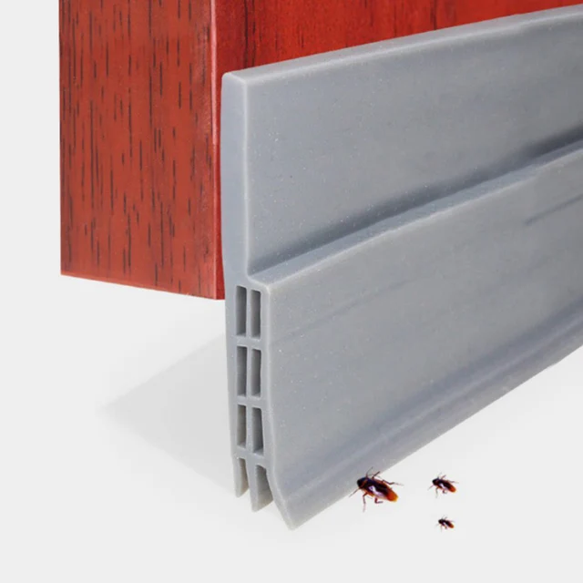 Self Adhesive Under Door Draft Stopper and Blocker Door Bottom Seal Strip Weather Stripping
