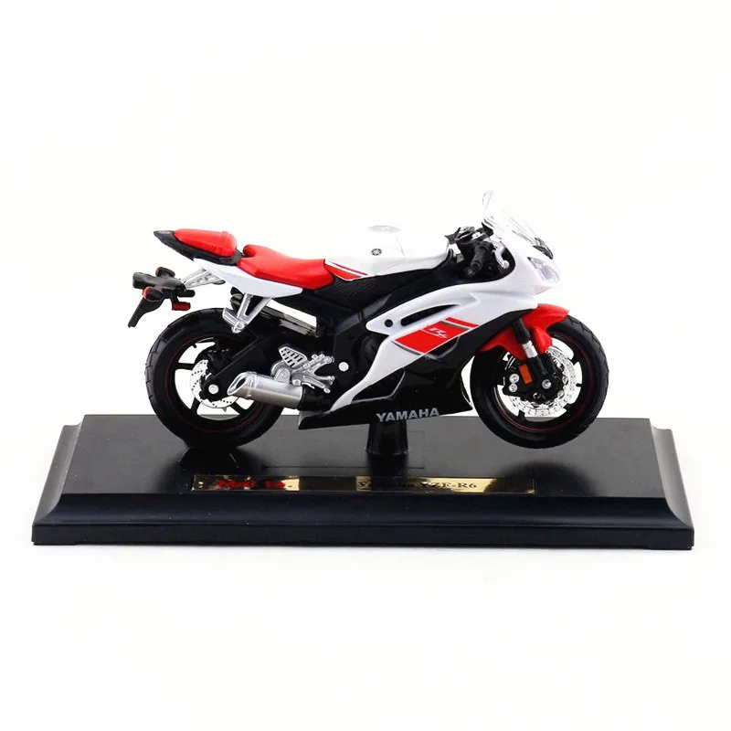 Maisto Сплав мотоцикл игрушка 1:18 Масштаб эмуляции YZF-R6 модели мотоциклов игрушки для детей Подарки