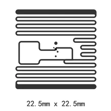 Чужой ALN9629 электронных меток H3 электронных меток метка Диапазона UHF RFID для бирки с RFID метки 25,5*25,5 мм