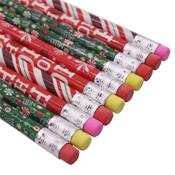 

20 /10/ 5 Pcs HB pencil Student drawing pencil Eraser pencil Christmas gift stationery Sketch pencil Painting Christmas gift
