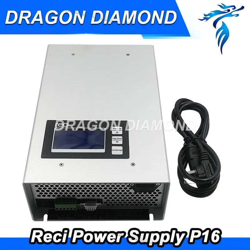 

Laser Power Source New Original P16 130w 110V 220V for Reci W6 CO2 laser tube Power Supply CO2 Laser Engraving Cutting Machine