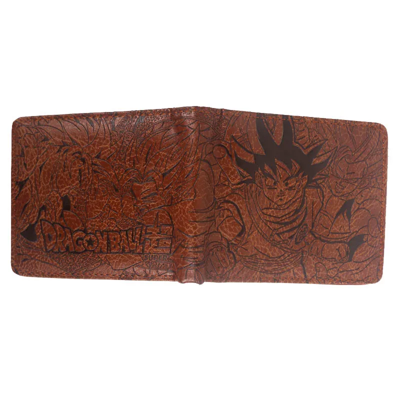 Dragon ball Супер рисунок кошелек мультфильм аниме Гоку мужские кошельки с карманом для монет держатель для карт