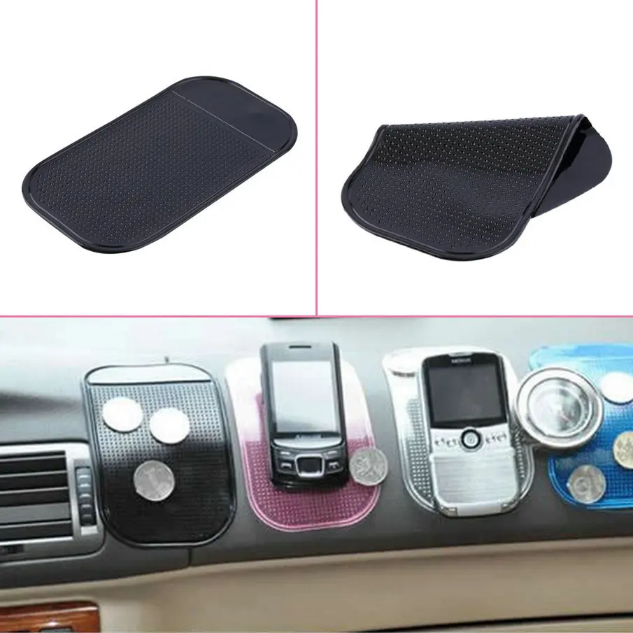 

Silica Gel Magic Sticky Pad Anti-Slip Non Slip Mat for Car DVR GPS for iphone With Retail Packing car sticker/key mount holder