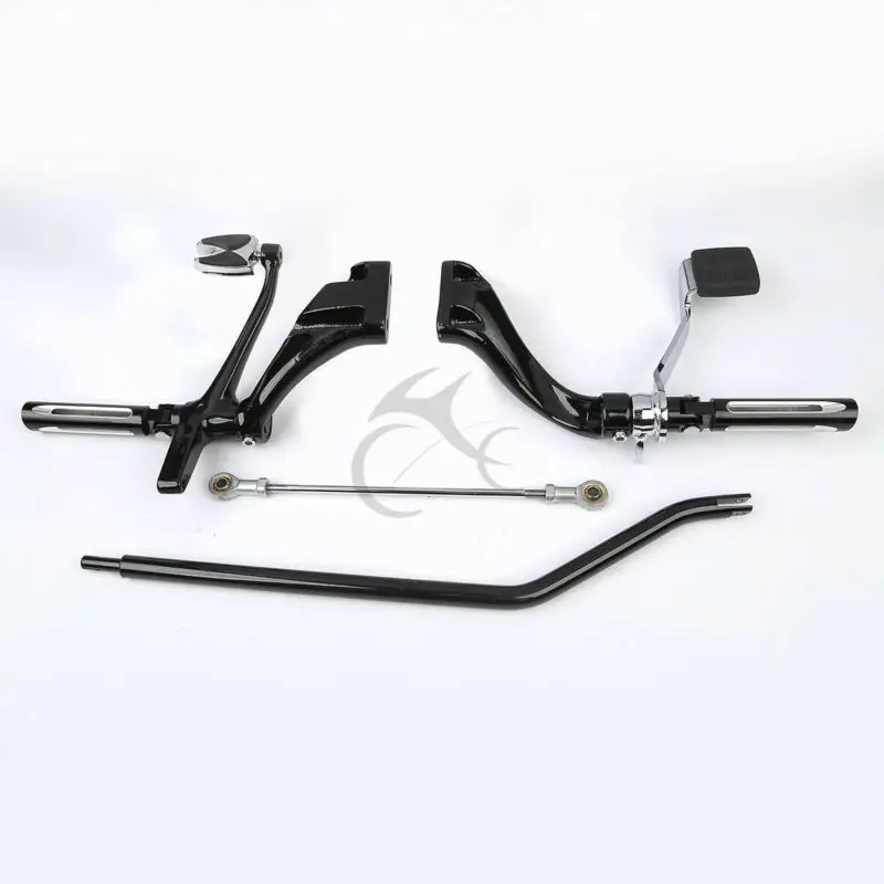 Motorcycle Footpeg Extended Forward Controls For Harley Sportster 883 1200 Iron 14 18in Foot