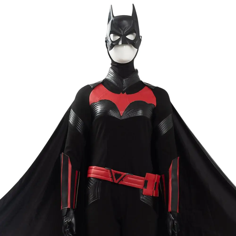 Костюм для косплея Batwoman Batgirl Kathy Kane черный женский костюм Katherine Rebecca костюмы на