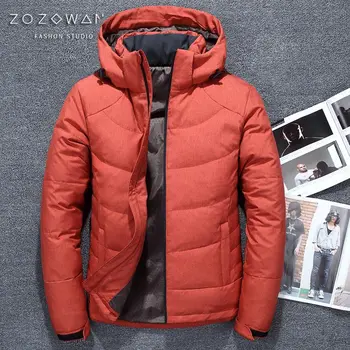 

2020 High Quality 90% White Duck Down Jacket men coat Snow parkas male Warm Brand Clothing winter Down Jacket Outerwear