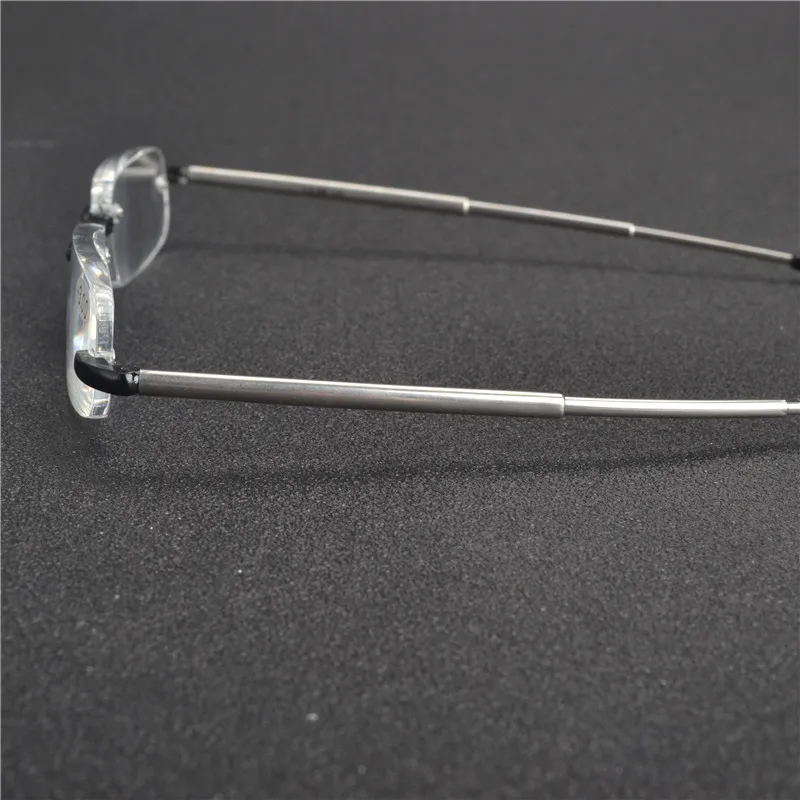 MINCL/ мужские и wo деловые складные очки для чтения с защитой от усталости высококачественные Складные карманные очки без оправы для пресбиопии FML