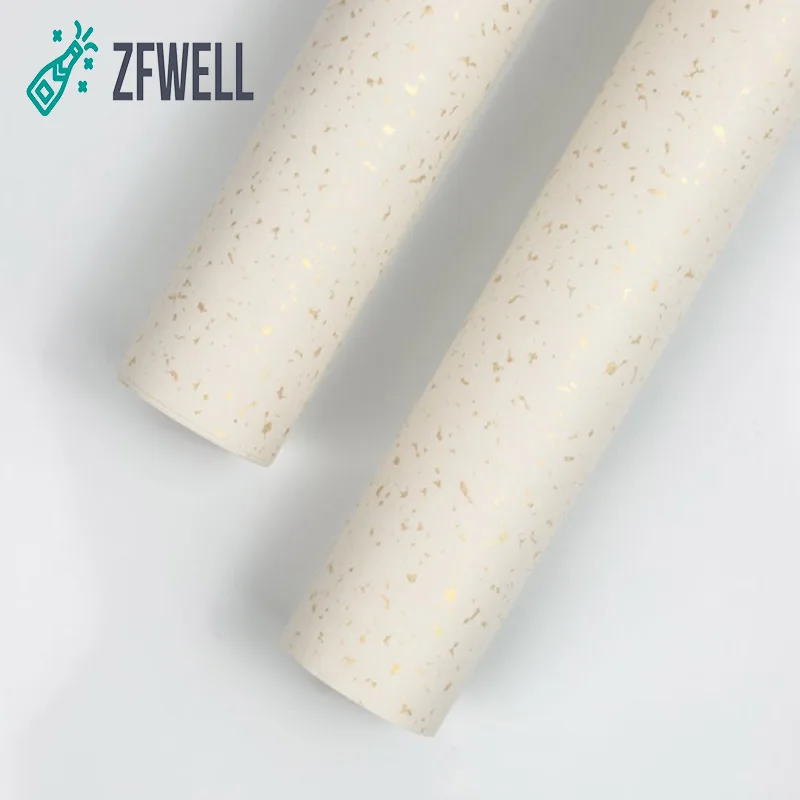 Zfwell 1pz/лот белого, черного и красного цветов оберточная бумага для подарков Праздничная Свадебная вечеринка подарочная бумага в форме цветка на День Святого Валентина в packaging.8.5 - Цвет: platinum