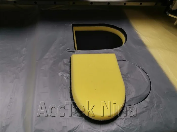 9.0kw вакуумный насос с ЧПУ Осциллирующий нож для резки композитных