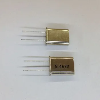 

20pcs/LOT 8.4672MHZ 8.4672M 8.4672 HC-49U Quartz crystal resonator crystal