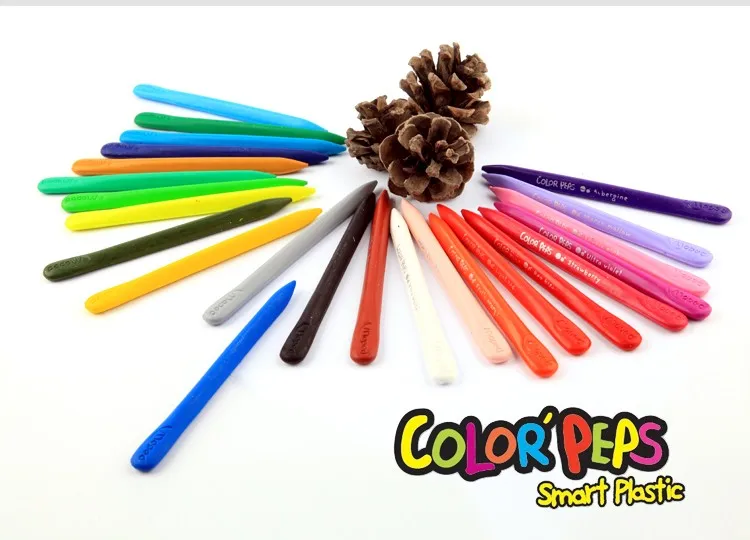 MAPED 12, 18, 24, 36, 48 цветов, пластиковый мелок, Детская кисть для рисования граффити, антипригарный треугольный карандаш