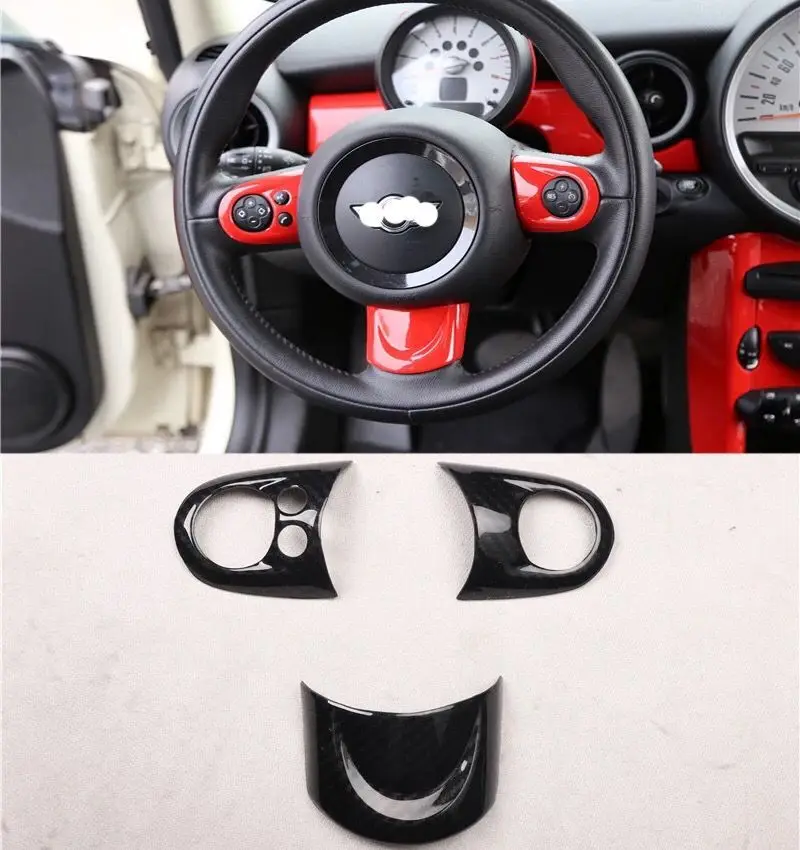 3 шт. наклейка на рулевое колесо Union Jack украшение для Mini Cooper JCW Clubman R55 R56 R57 R58 R59 R60 R61