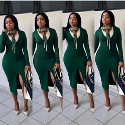 BAIBAZIN New African Dresses For Women African Dashiki Sexy Slim Print with Concealed Zip Dress BAIBAZIN New African Dresses For Women African Dashiki Sexy Slim Print with Concealed Zip Dress
