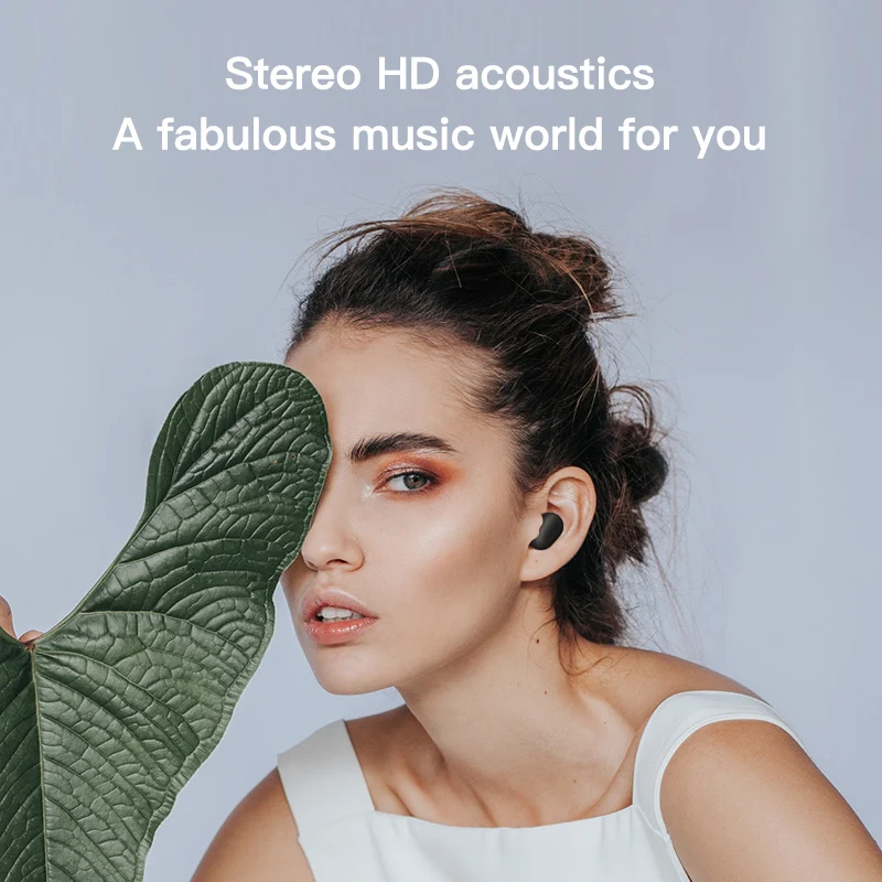 Haylou GT1 отпечатков пальцев Touch Bluetooth наушники HD стерео Беспроводной Шум отмена
