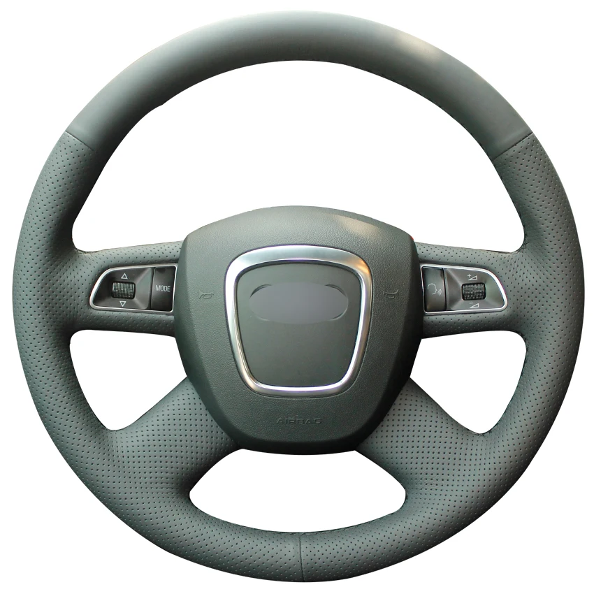 Buy Black Artificial Leather Car Steering Wheel Cover