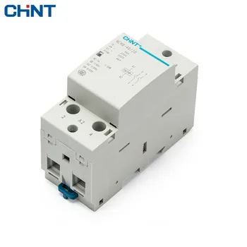 

CHINT Guide Type Two Normally Open 2P 40A Household Small-sized Single-phase Communication Contactor NCH8-40/20 220V