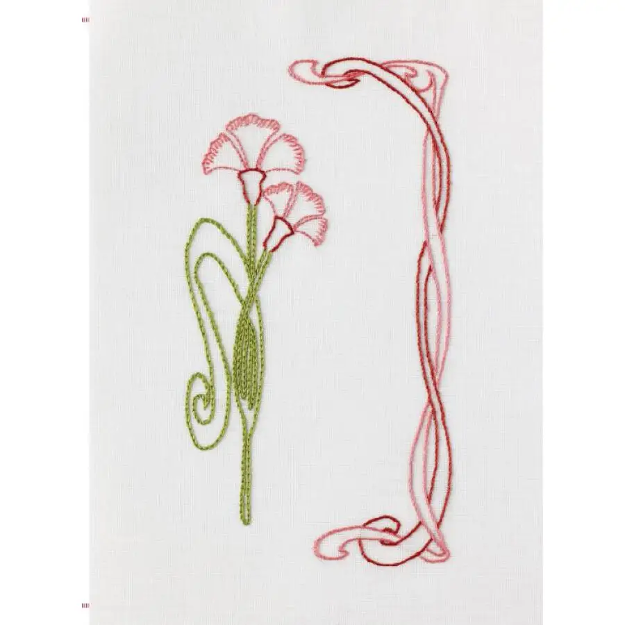 Введение в европейскую вышивку: декоративные узоры и силуэт|embroidery|embroidery