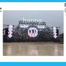 P4.81 уличная прокатная светодиодная экран литье под давлением алюминиевый светодиодный видео настенный светодиодный дисплей RGB доска или панель для сценическое мероприятие поток шоу
