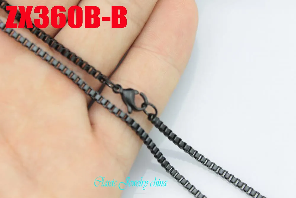 Ожерелье цепочка из нержавеющей стали длина 2 мм 14 38 дюймов|fashion jewelry|jewelry fashionladies