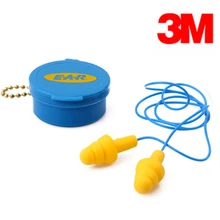 3M 340-4002 Earplugs Heatshrinked Christmas Tree Belt Straps with Box Ears protection NRR25 SNR32 E5510