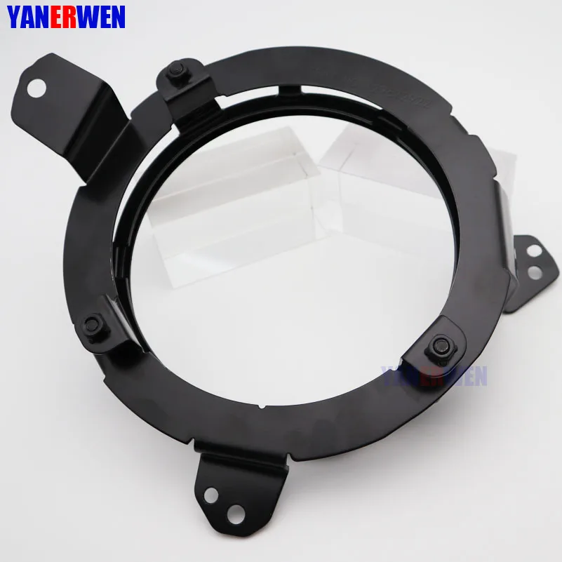  Headlight Mounting Brackets For 2018 2019 Jeep Wrangler JL 7 Inch LED Headlight Mounting Brackets S - 33047926856