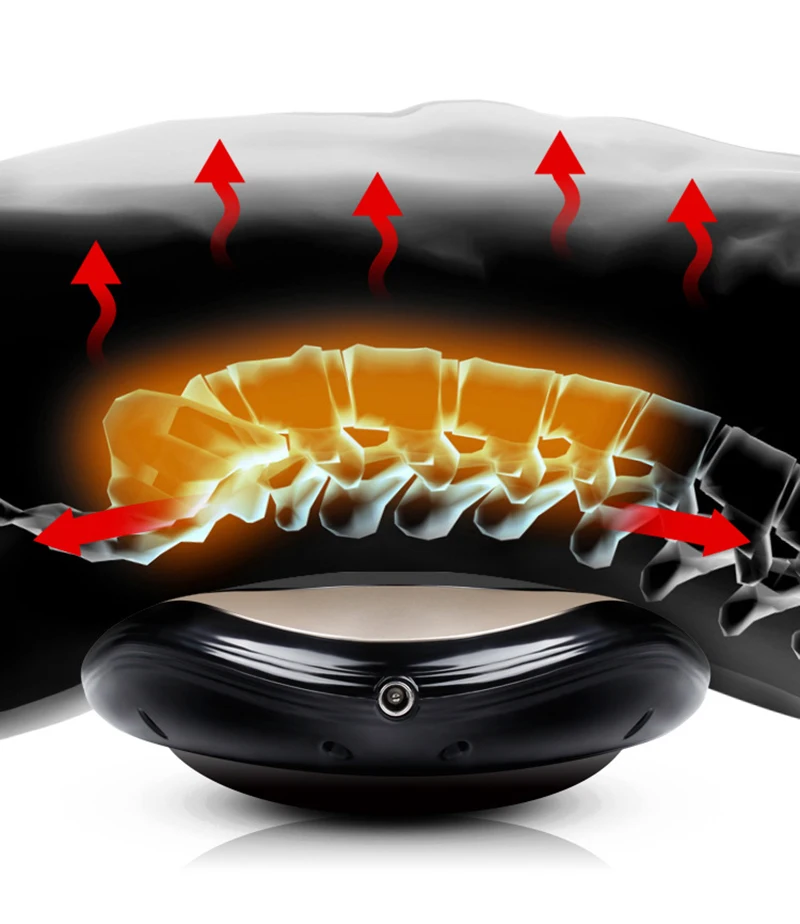 Рекуператор поясничного отдела позвоночника Массажер Ретрактор кривизны горячий компресс низкочастотный moxibustion электрическая терапия массаж боли в спине