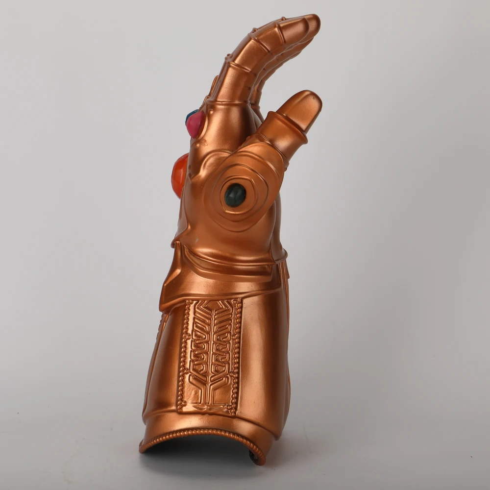 Мстители 4 Endgame Thanos Infinity Gauntlet Косплей рука латексные перчатки оружие Броня
