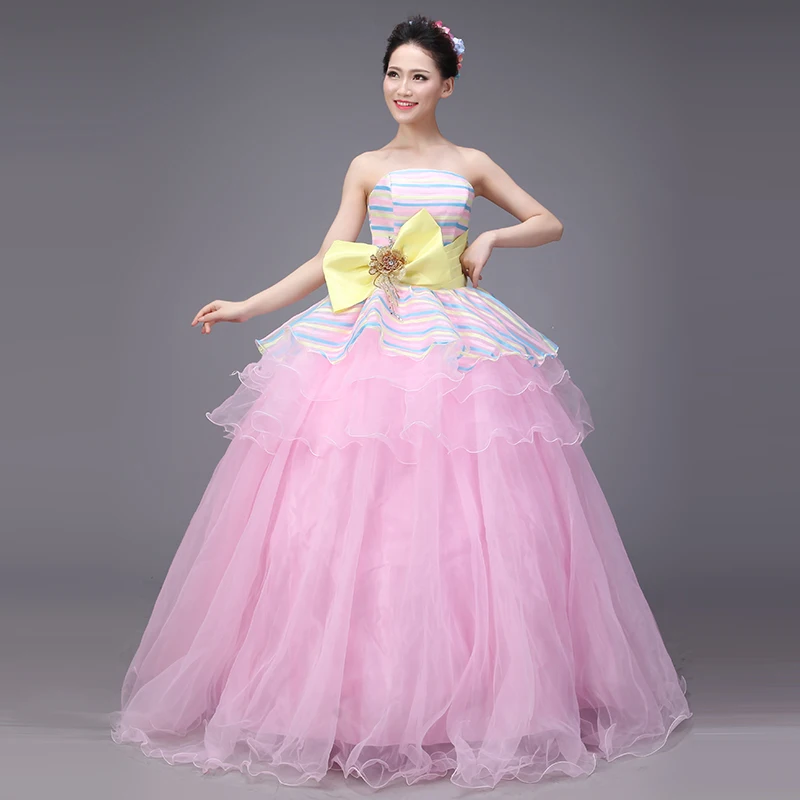 Опухшие Пышное платье Розовый Дебютантка Платья Traje Quinceanera Без Бретелек