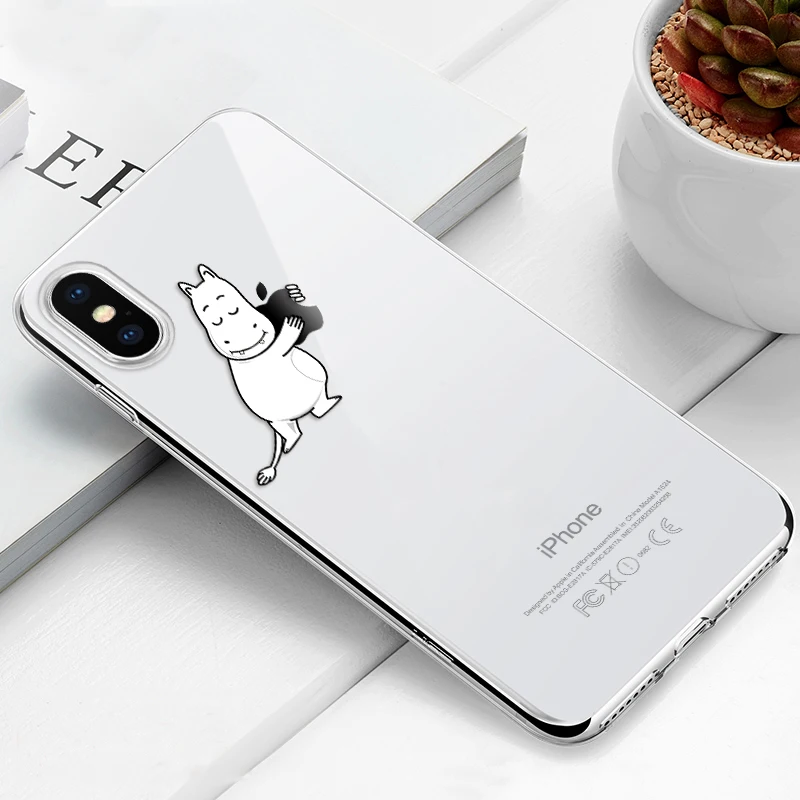 Парный Прозрачный чехол для телефона для iphone X XS Max XR Tom Jerry, чехол для iphone 8 7 6 6S Plus, мягкий силиконовый прозрачный чехол - Цвет: 09