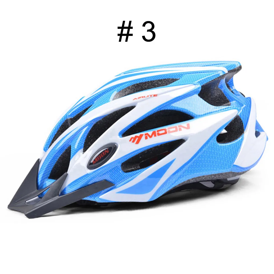 MOON велосипедный шлем ультралегкий велосипедный шлем в форме MTB велосипедный шлем Casco Ciclismo дорожный горный шлем - Цвет: Regular Color 3