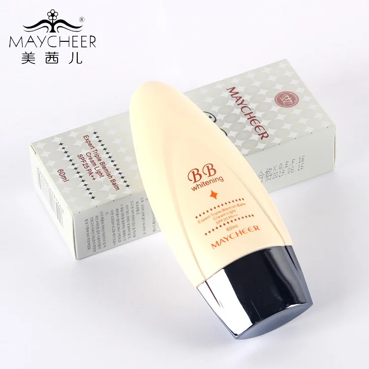 

Make-up MAYCHEER three efficacy BB Cream 60ml moisturizing isolation oil control Concealer foundation makeup makeup cream