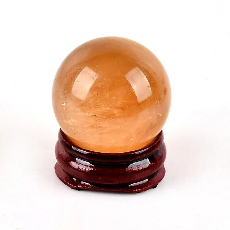

Free Shipping Natural Stone Gemstone 30MM Calcite Sphere Crystal Ball Chakra Healing Reiki Stone Carving Crafts