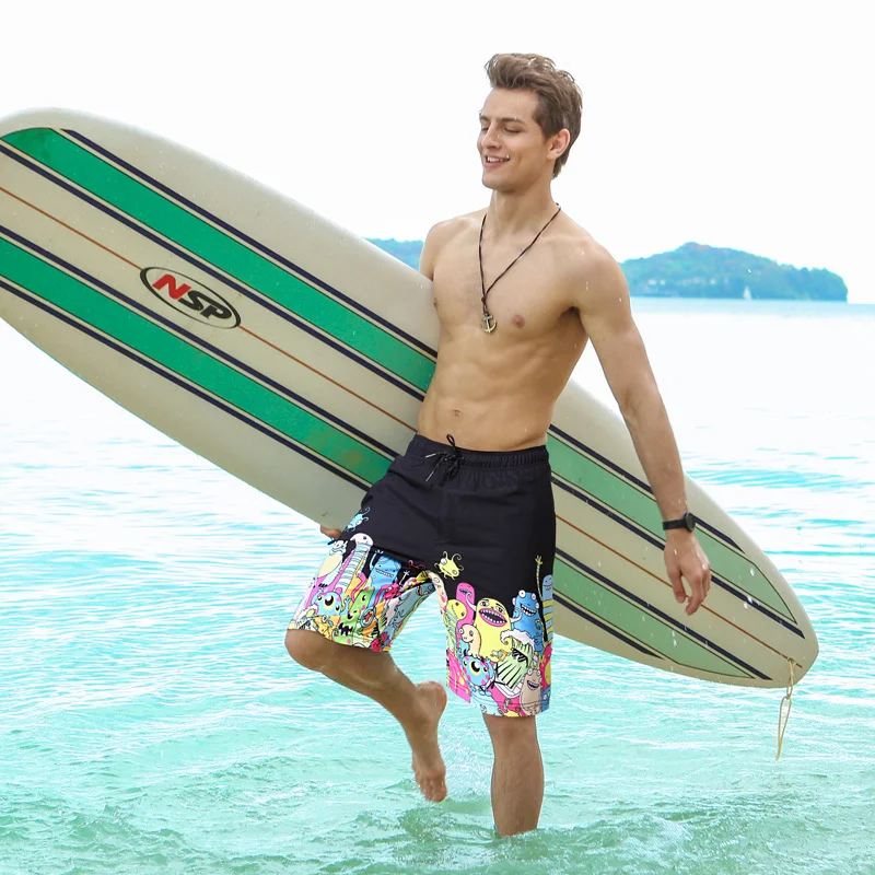 Gailang Brand Sexy Men's Board Shorts Swimwear Swimsuits Beach Boxer Trunks Men Man Bermuda Gay Quick Drying Plus Size 2017 New
