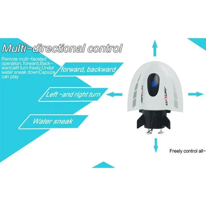 Мини UFO RC Подводная лодка Новинка дистанционное управление Электрический Дайвинг блюдце ванная комната Бассейн научная фантастика подводный автомобиль для детей