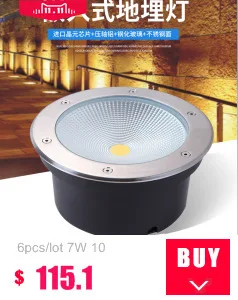 10 шт./лот Cob Led подземный прожектор лампа 30 Вт IP67 AC85-265v углубленная в землю лампы Открытый сад лампа RGB теплый/холодный белый