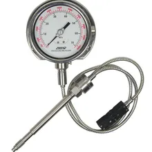 Высокотемпературный манометр давление расплава, высокотемпературный мембранный Манометр давления, PG123-25mpa-M22/PG123-50mpa-M22