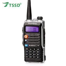 Newest BF-UVB2 Plus Baofeng Walkie Talkie Two Way Radio Portable Mobile Communicator