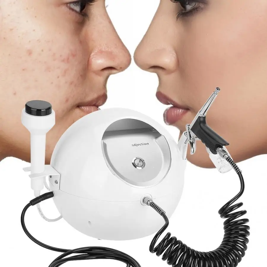 

Oxygen Water Injection Sprayer Ultrasonic Skin Rejuvenation Machine Blackheads Removal Moisturizing Sprayer Anti-aging Device