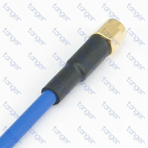 Прямая розетка SMA с разъемом типа Папа папа RG402 RG141 синий коаксиальный