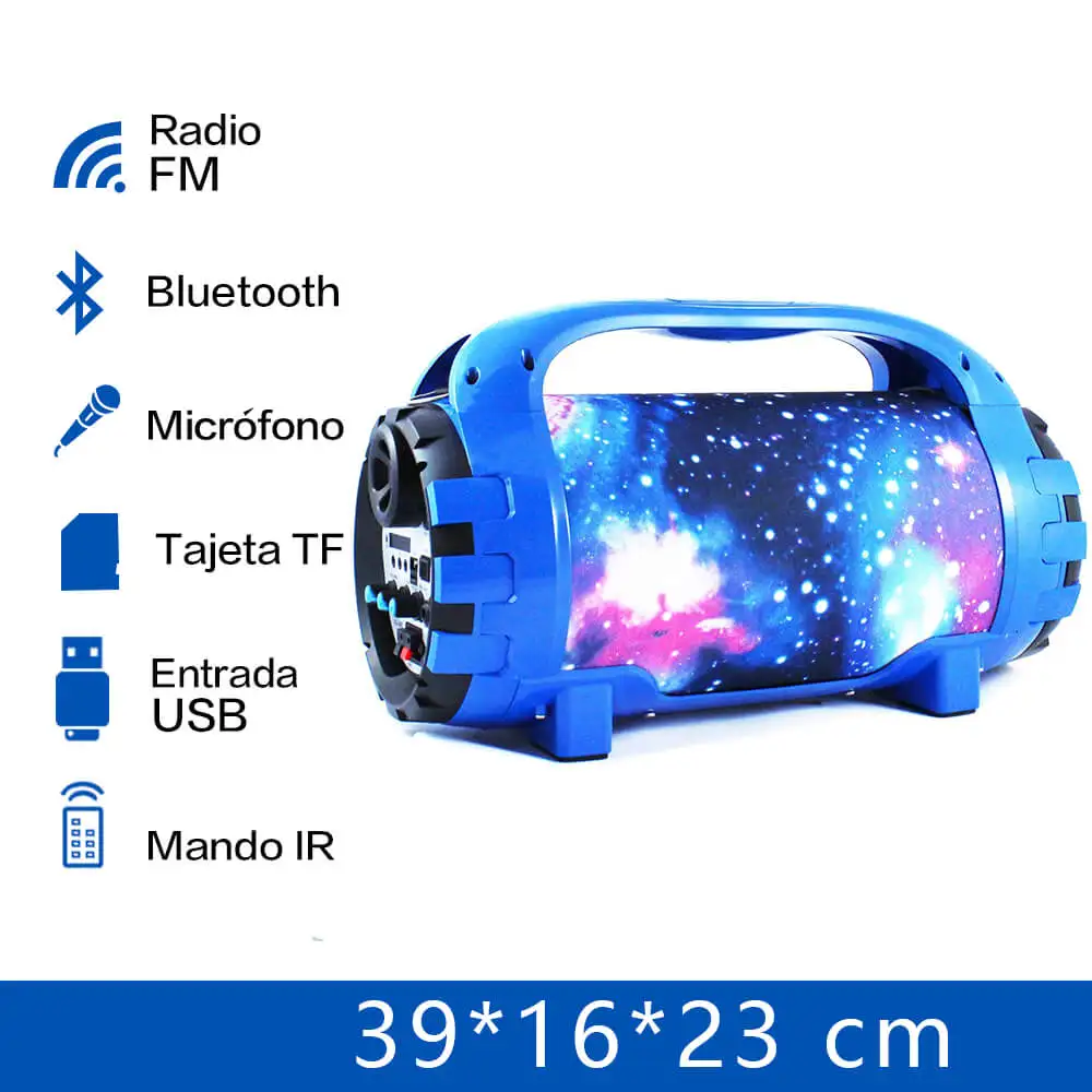 Bluetooth Speaker Karaoke Portable Wireless with Microphone Remote USB Party BBQ speaker bluetooth karaoke portable wireless with microphone with fm radio mp3 portable output 20w high power for party bbq