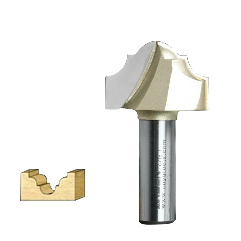 Buy Double Roman Ogee Groove Arden Router Bit 1/2*12*40 " Shank Arden A0407238